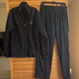 Nike Black Windbreaker Jacket & Pants Tracksuit
